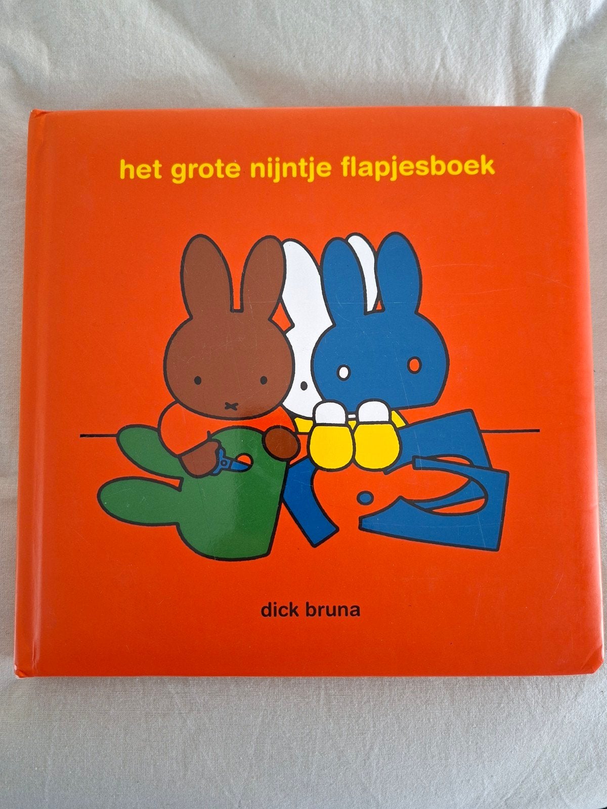 Het Grote Nijntje Flapjesboek - Dick Bruna, Ophalen of Verzenden, Dick Bruna, Uitklap-, Voel- of Ontdekboek, 1 tot 2 jaar