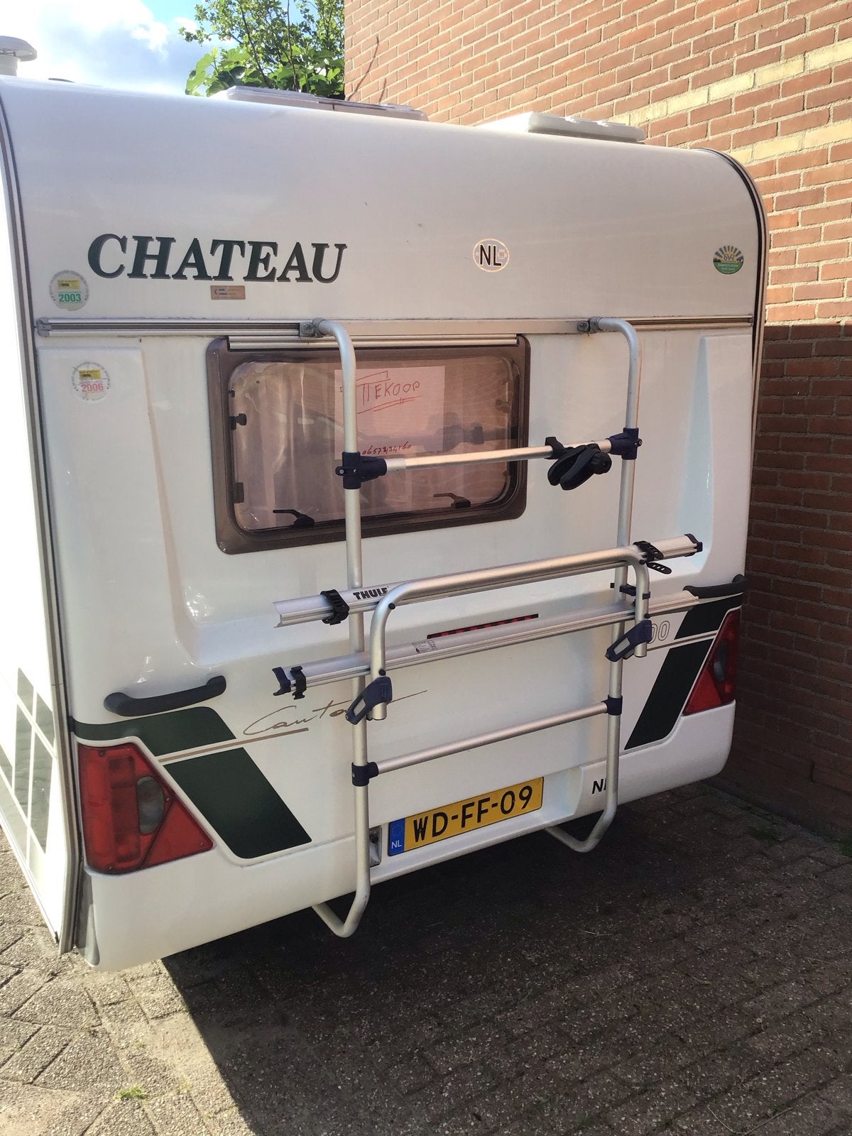 Chateau Cantara 400 met mover, luifel en voortent, Chateau, Rondzit, Omvormbare zithoek, Particulier