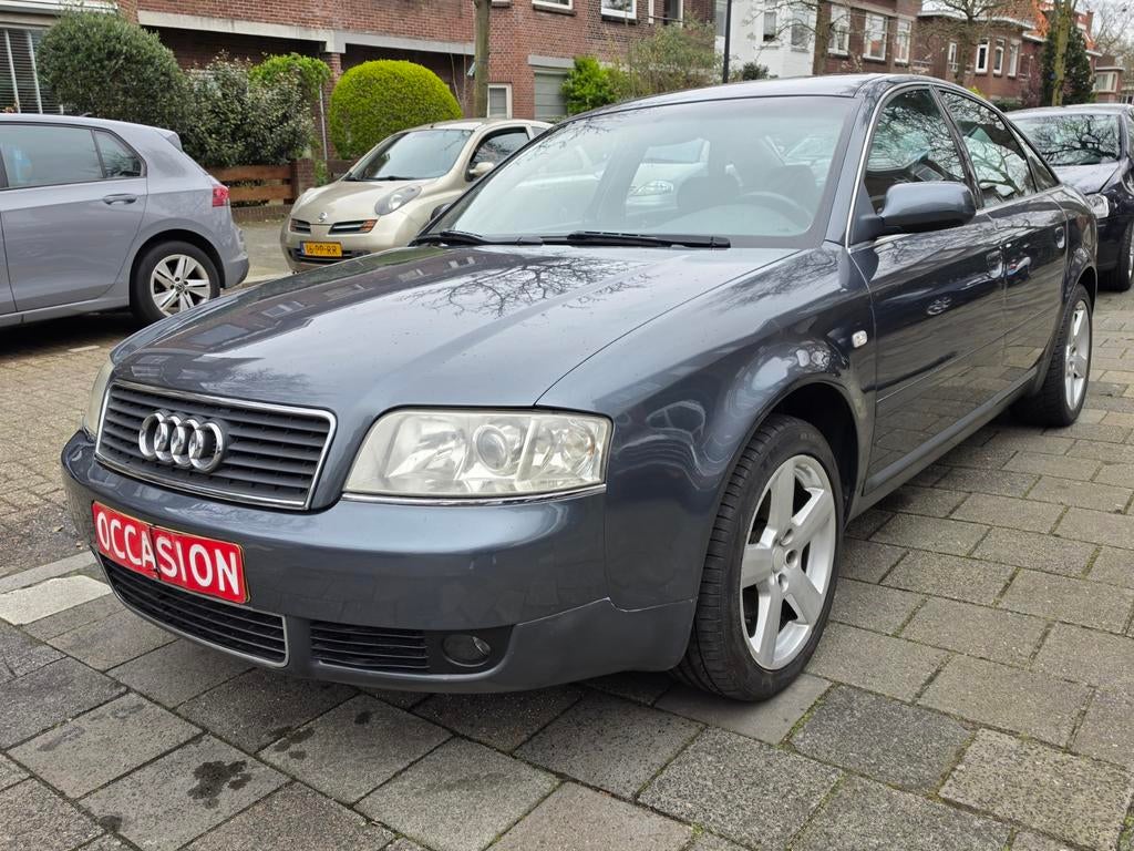 Audi A6 2.0 - UNIEK! 148.000 KM!! - Automaat - Topstaat!, Auto's, Stof, Zwart, 4 cilinders, 1984 cc