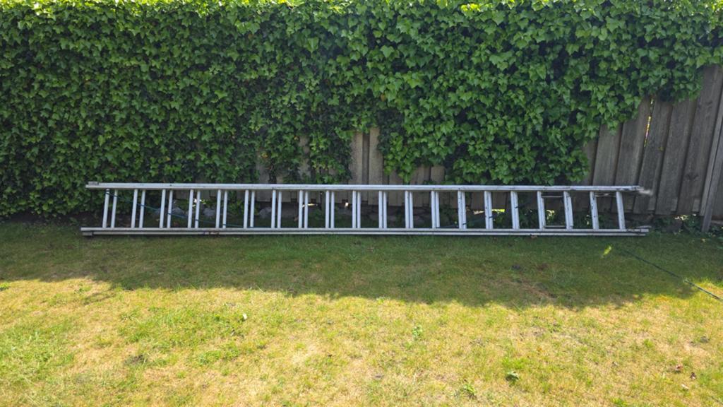 Ladder, Doe-het-zelf en Verbouw, Ladders en Trappen, Ophalen of Verzenden, 4 meter of meer