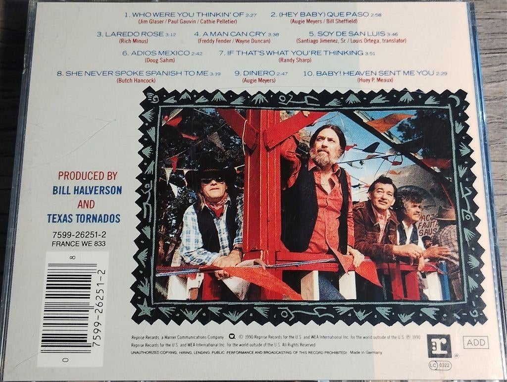 Texas Tornados ‎– Texas Tornados, Cd's en Dvd's, Ophalen of Verzenden, Gebruikt