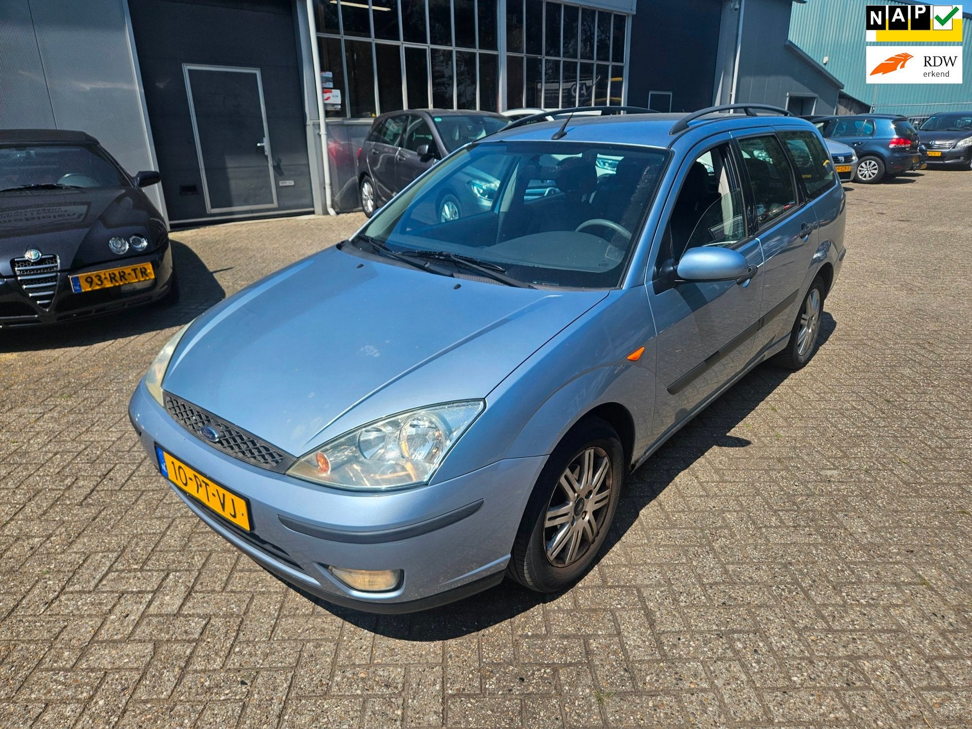 Ford Focus Wagon 1.6-16V AIRCO/LEER/NAVI/APK:05-27, Auto's, Ford, Bedrijf, Te koop, Focus, ABS, Airbags, Airconditioning, Automatische klimaatregeling