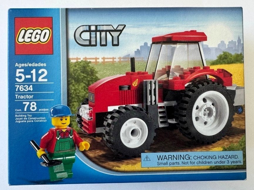 Lego City 7634 Tractor Trekker, Inclusief instructies, City, Lego, Ophalen of Verzenden