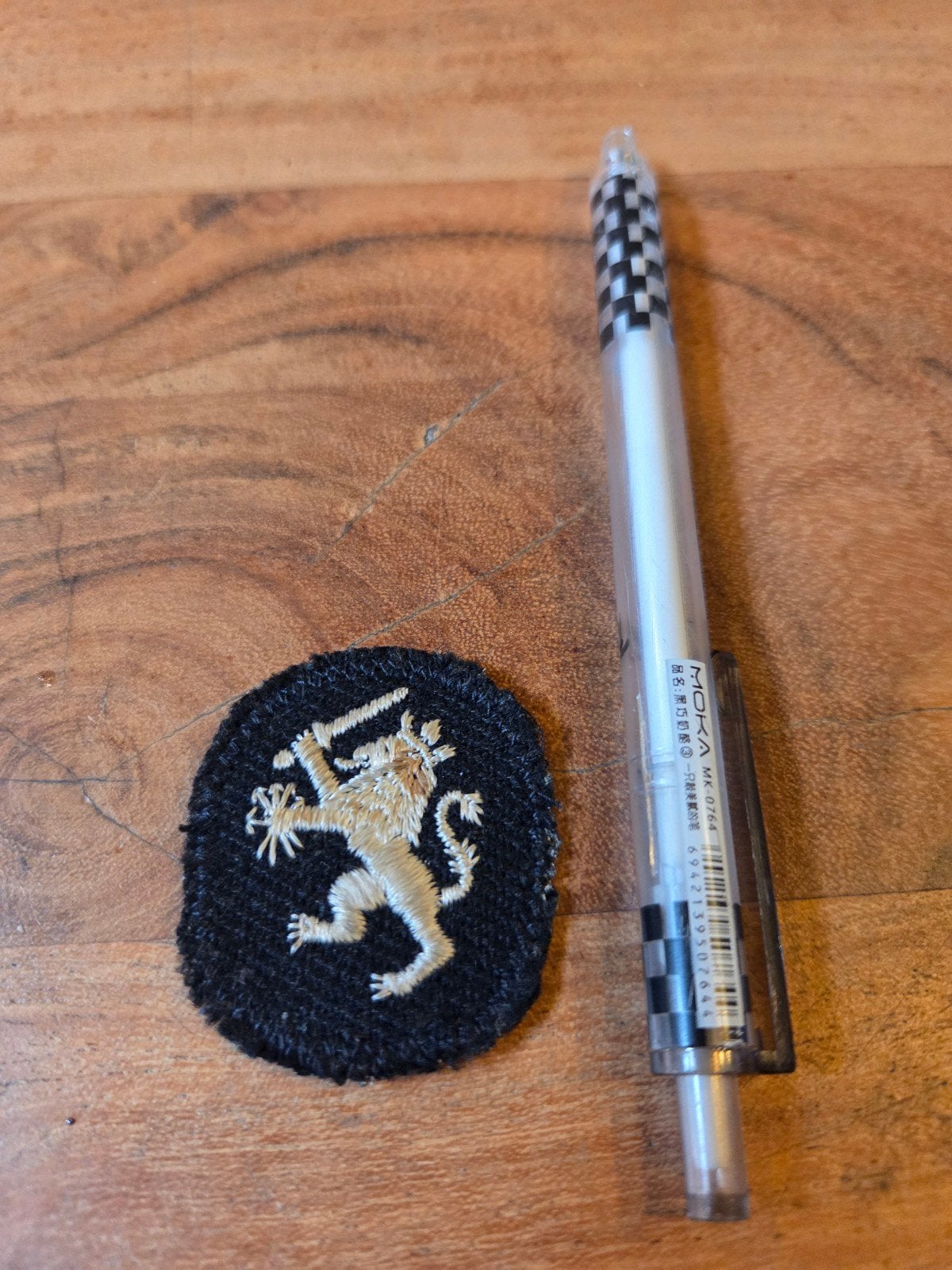 oud douane embleem, Ophalen of Verzenden, Overige soorten, Nederland, Embleem of Badge