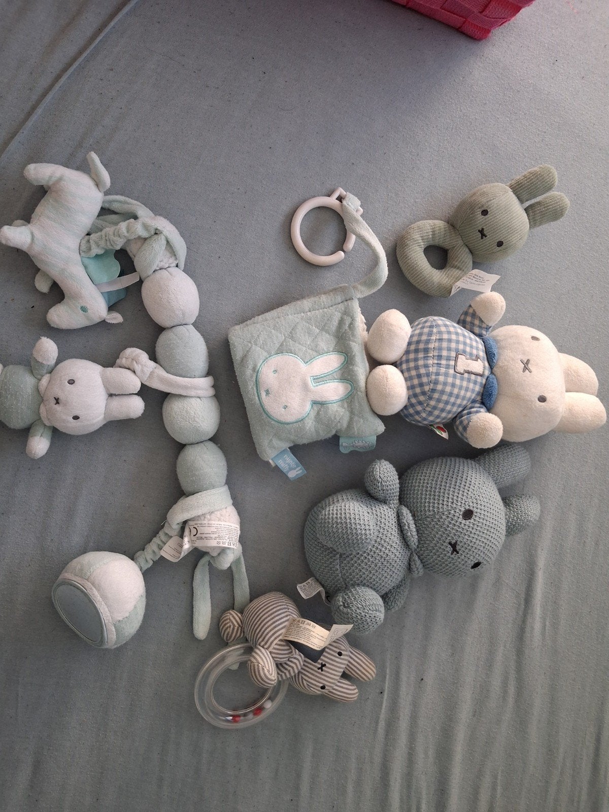 Diverse Nijntje baby speeltjes en rammelaars, Ophalen of Verzenden, Gebruikt, Overige typen, Met geluid
