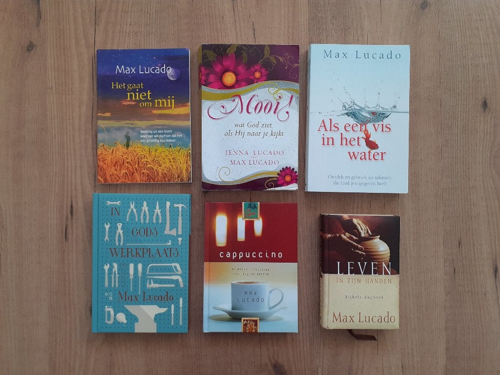 Diverse christelijke (dag)boeken o.a. Max Lucado, Ophalen of Verzenden, Zo goed als nieuw
