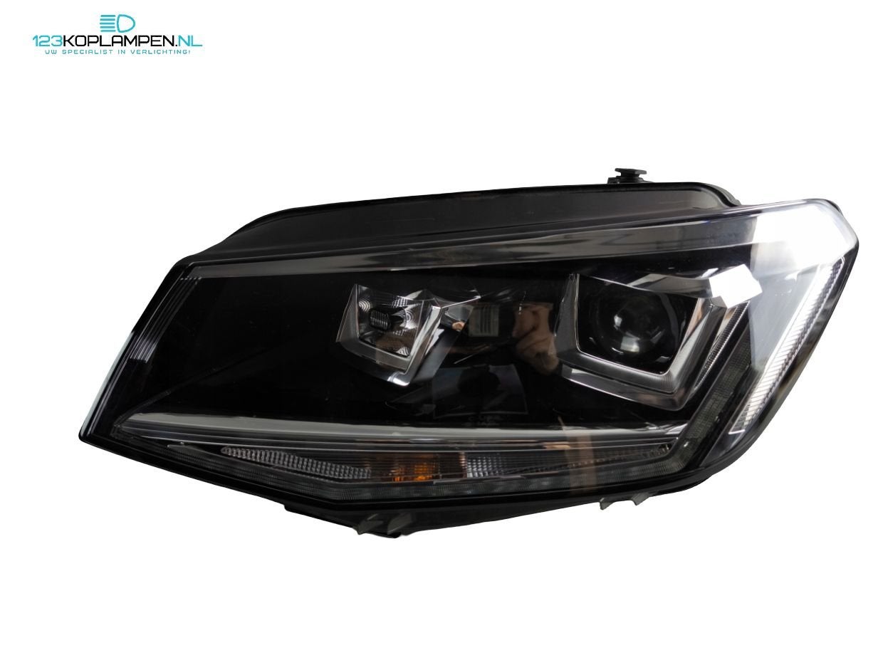 VW Volkswagen Caddy 2k1 Xenon LED koplamp koplampen links re, Gebruikt, -, -, Verzenden