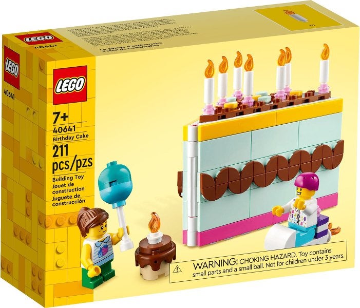 Lego Birthday Cake nr 40641, Lego, Lego, Overige thema's, Lego