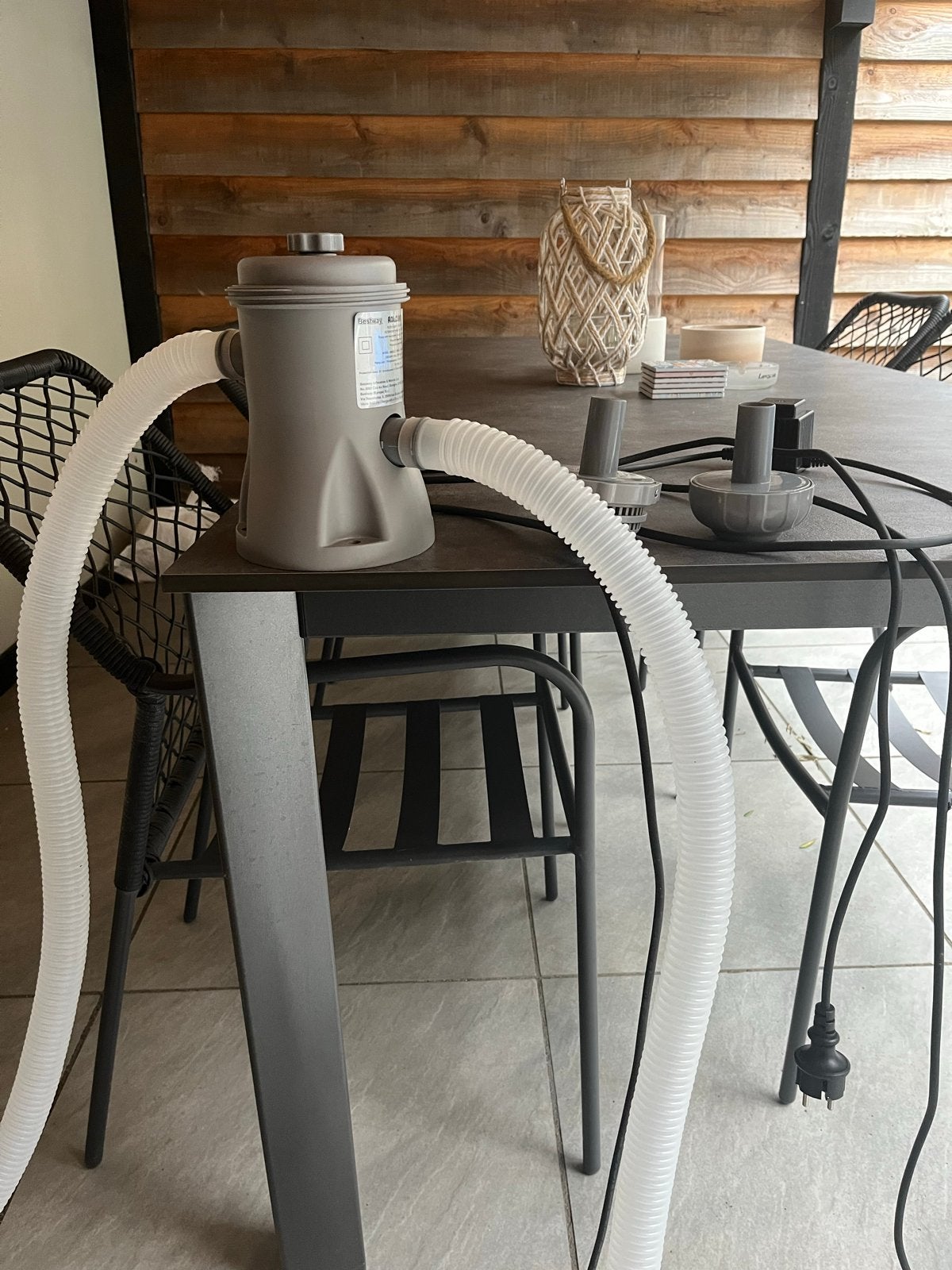 Bestway Flowclear filterpomp, Tuin en Terras, Ophalen, Gebruikt, Zwembadpomp