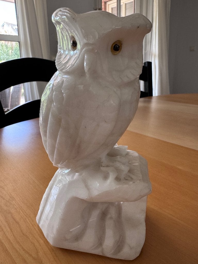 Uil, Ophalen, 20 - 50 cm, Wit, Overige materialen