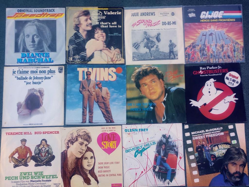 Soundtrack singles, Cd's en Dvd's, Vinyl Singles, Gebruikt, Filmmuziek en Soundtracks, 7 inch, Single