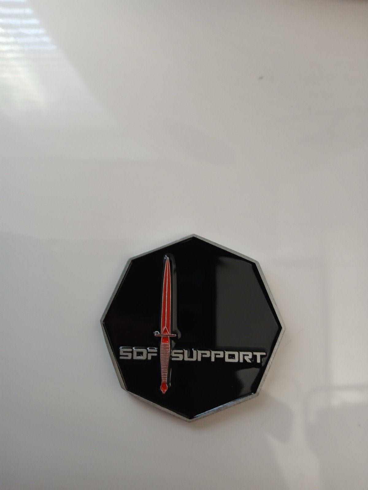 KCT Challenge Coin - Medic SOF Support SOST (Genummerd), Verzamelen, Ophalen of Verzenden, Landmacht, Nederland, Embleem of Badge