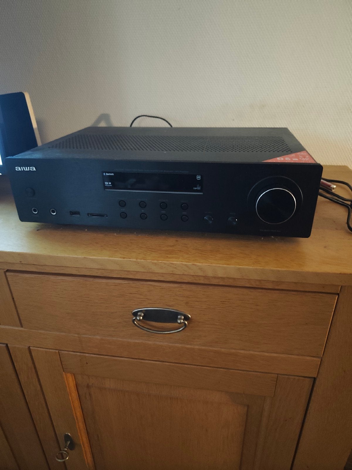Aiwa stereo met afstandsbediening, Overige merken, Gebruikt, Tuner of Radio, Losse componenten