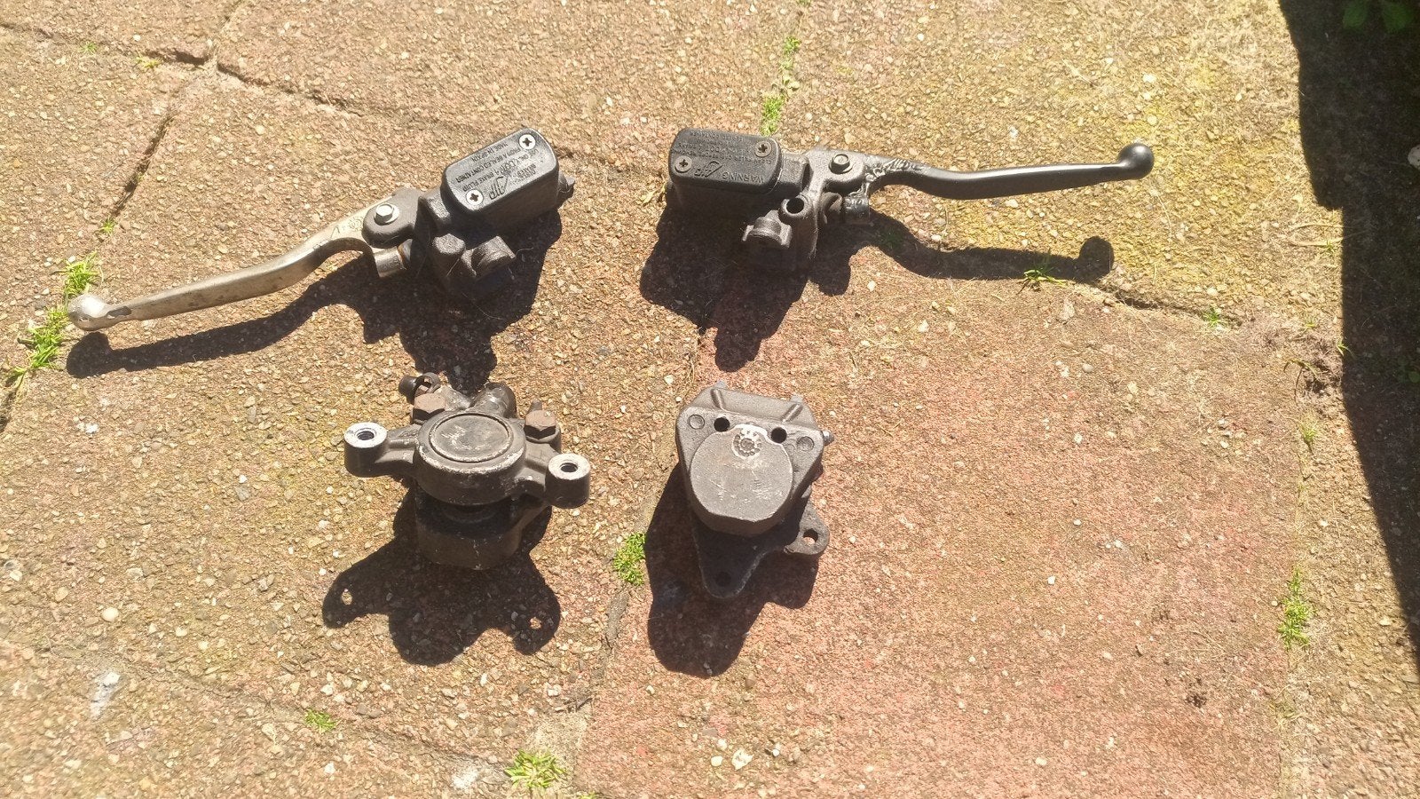 Remklauw set Peugeot elystar, Fietsen en Brommers, Ophalen of Verzenden, Benzine, Overige modellen