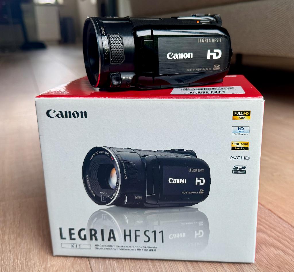 Videocamera Canon Legria HFS11, Ophalen, Full HD, Canon, 20x of meer