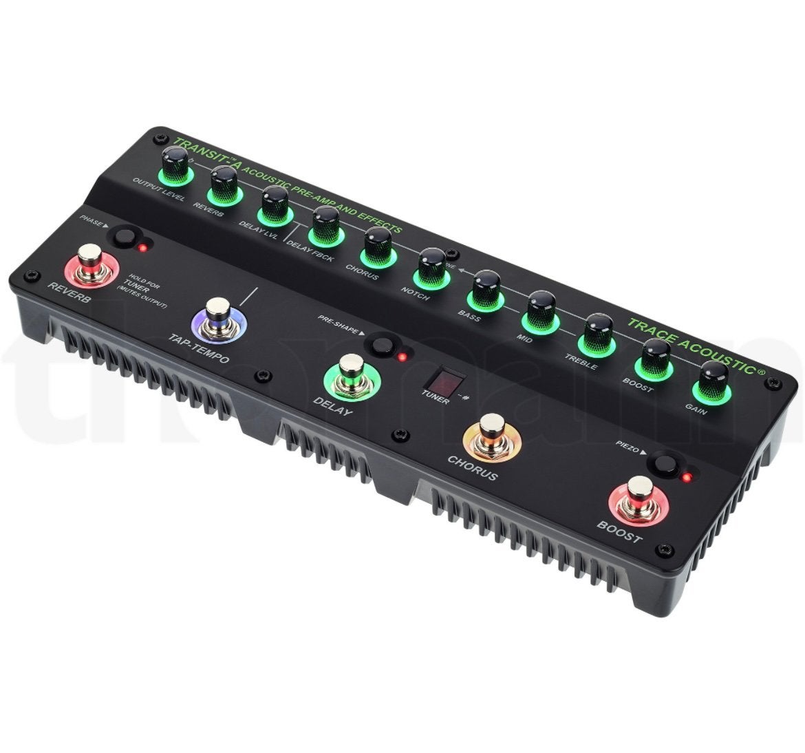 Trace Acoustic Transit A Pre-amp & Effects Pedaal, Ophalen of Verzenden, Zo goed als nieuw, Chorus