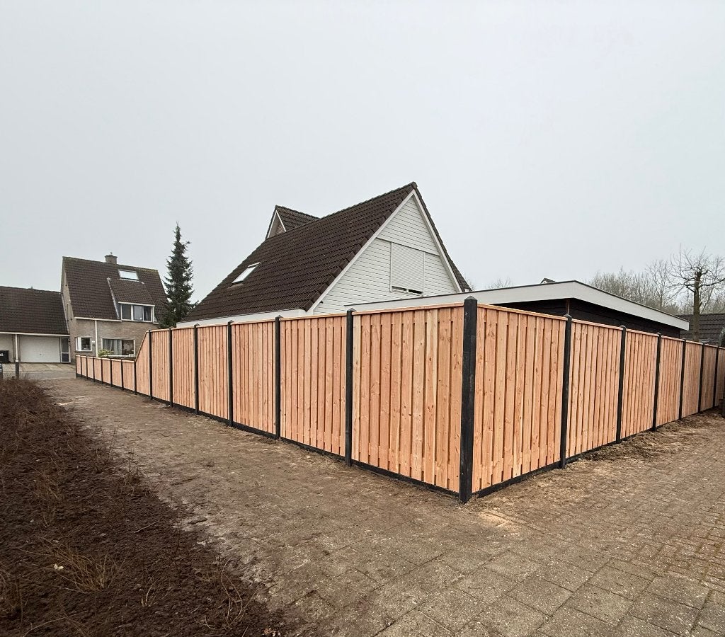 Hout-beton schuttingen, Gratis offerte!, Ophalen, 1 tot 2 meter, Niet van toepassing, Minder dan 3 meter