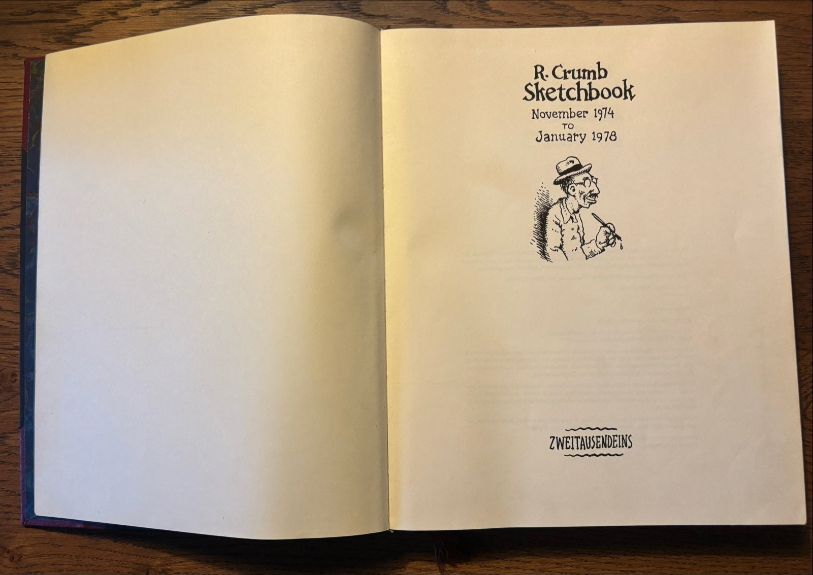 R. Crumb Sketchbook: November 1974 tot Januari 1978, Boeken, Eén stripboek, Ophalen of Verzenden, Gelezen