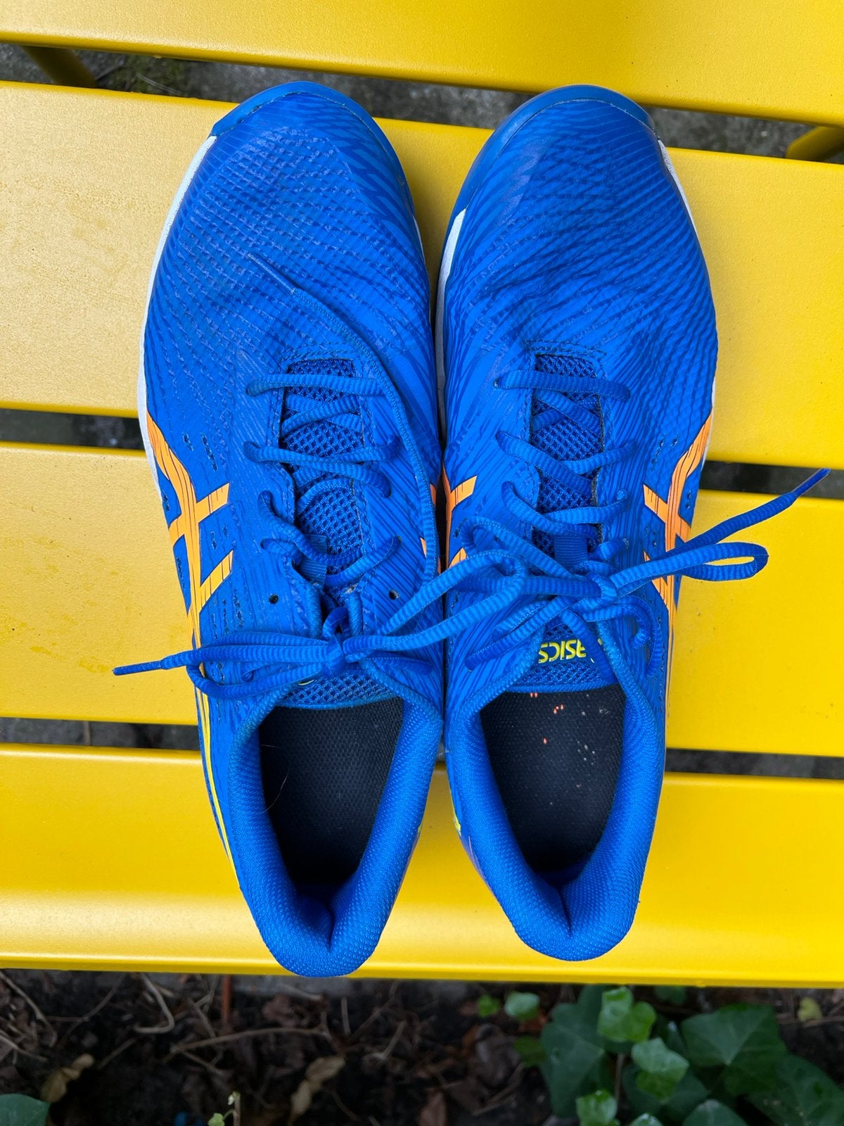 Hockeyschoenen maat 44,5 Asics, Sport en Fitness, Ophalen, Gebruikt, Schoenen