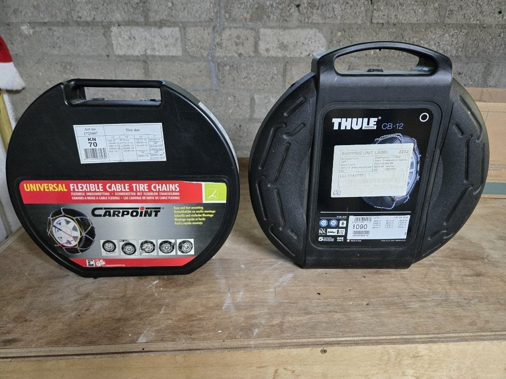 Thule CB-12 090 sneeuwkettingen NIEUW – ongebruikt €60.-, Ophalen, Nieuw