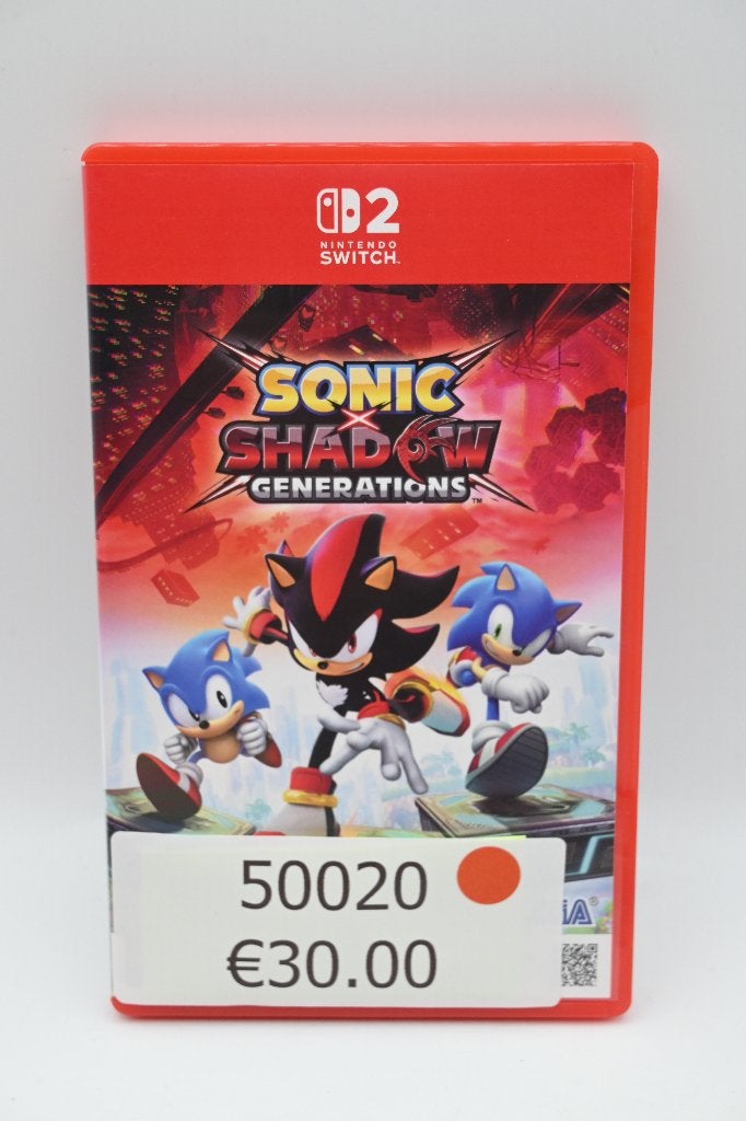 Sonic x Shadow Generations - Nintendo Switch 2, Avontuur en Actie, Online, Support@sega.co.uk, SEGA Europe Ltd., 27 Great West Road, Brentford, Middlesex, TW8 9BW, UK