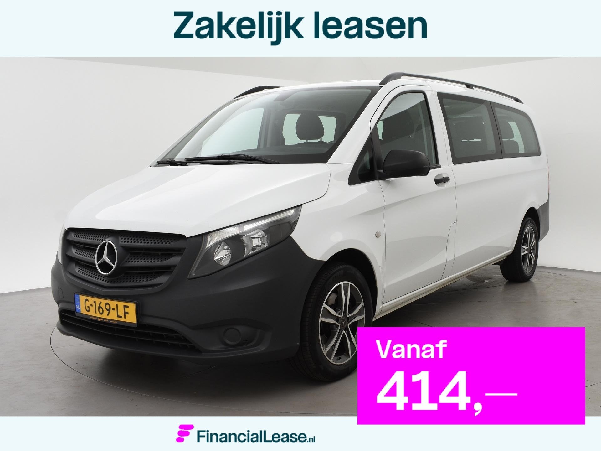 Mercedes-Benz Vito Tourer 114 BLUETEC AUT. 9-PERSOONS EXTRA, Automaat, Gebruikt, Euro 6, 2000 kg