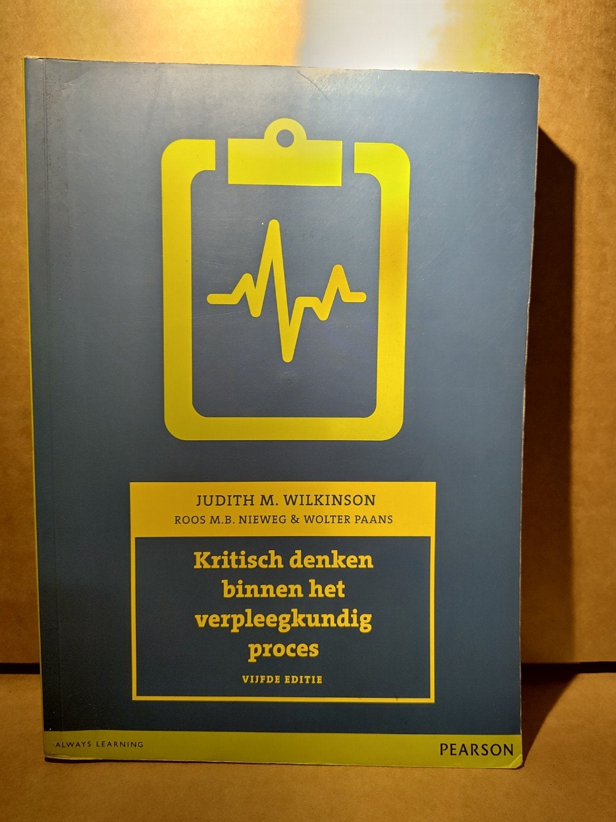 Kritisch denken binnen het verpleegkundig proces, Zo goed als nieuw, Judith M. Wilkinson, Roos M.B. Nieweg & Wolter Paans, Gamma