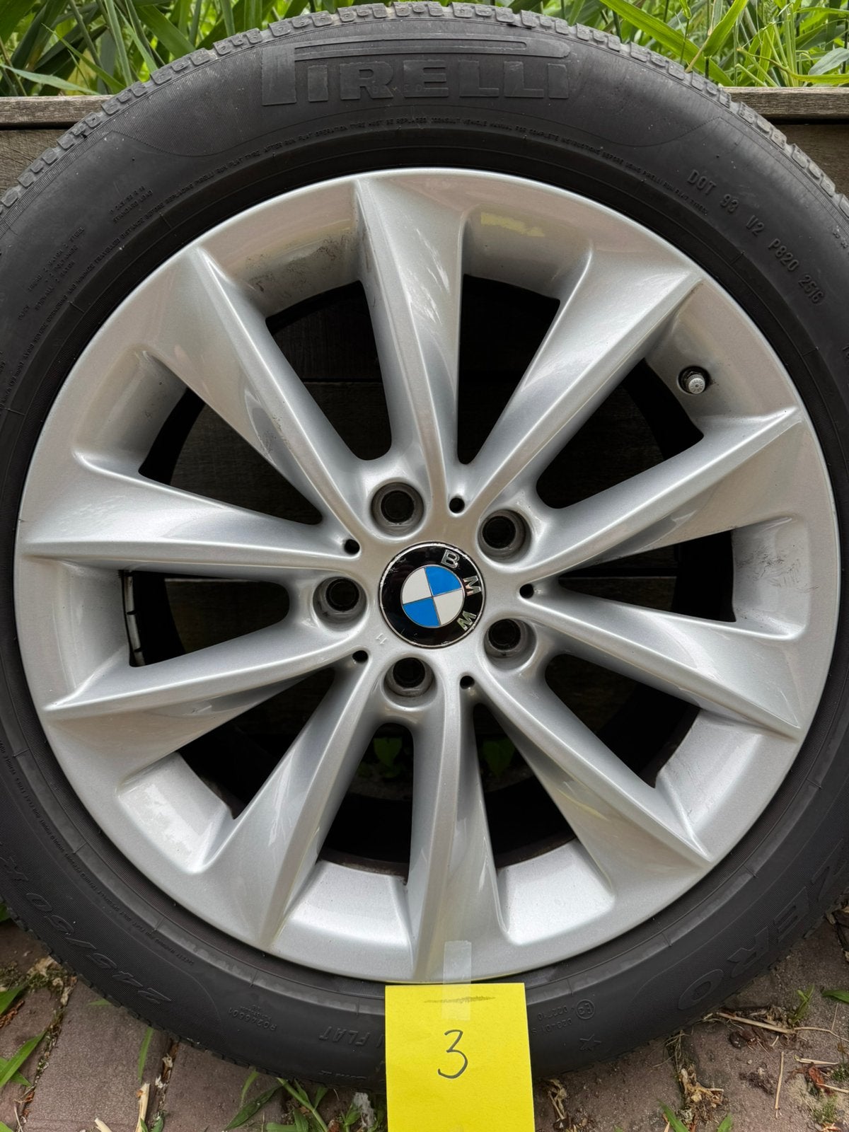 Foto 7 van Originele set 18” BMW V-Spoke Style 307 voor X3 F25/X4 F26