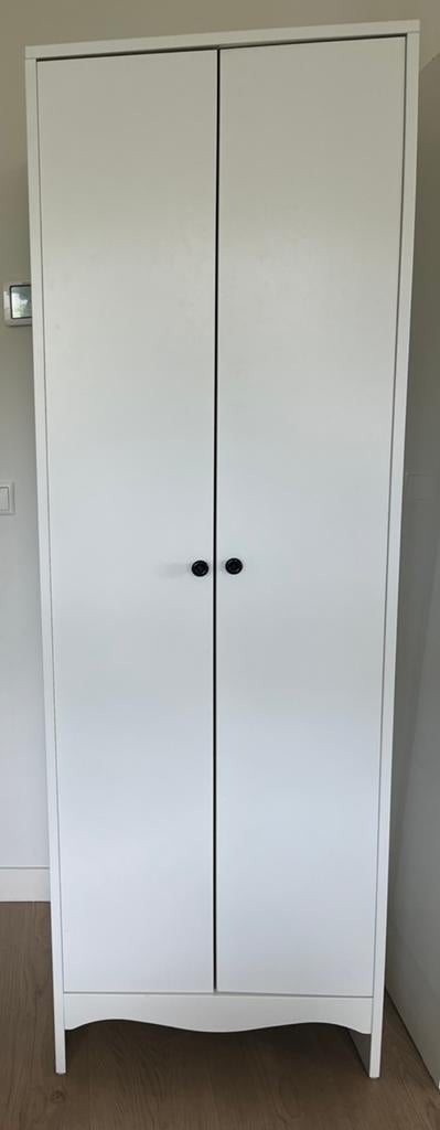 Witte kinderkledingkast Ikea Solgul, Ophalen, Gebruikt, 105 cm of meer, Minder dan 50 cm
