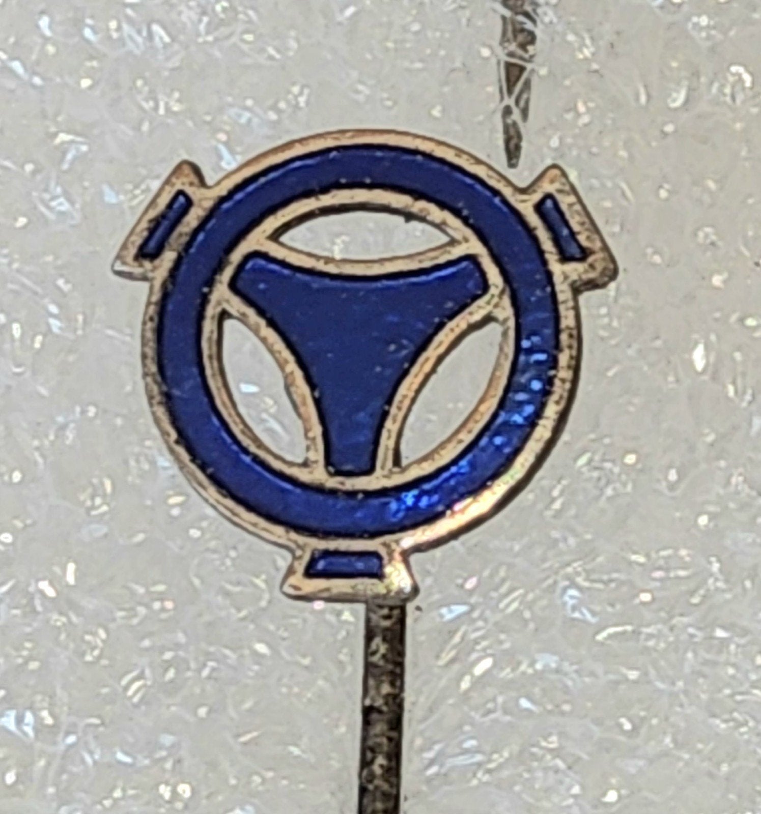Vintage Scania-Vabis Emaille Speldje, Verzamelen, Speldjes, Pins en Buttons, Ophalen of Verzenden, Gebruikt, Overige onderwerpen