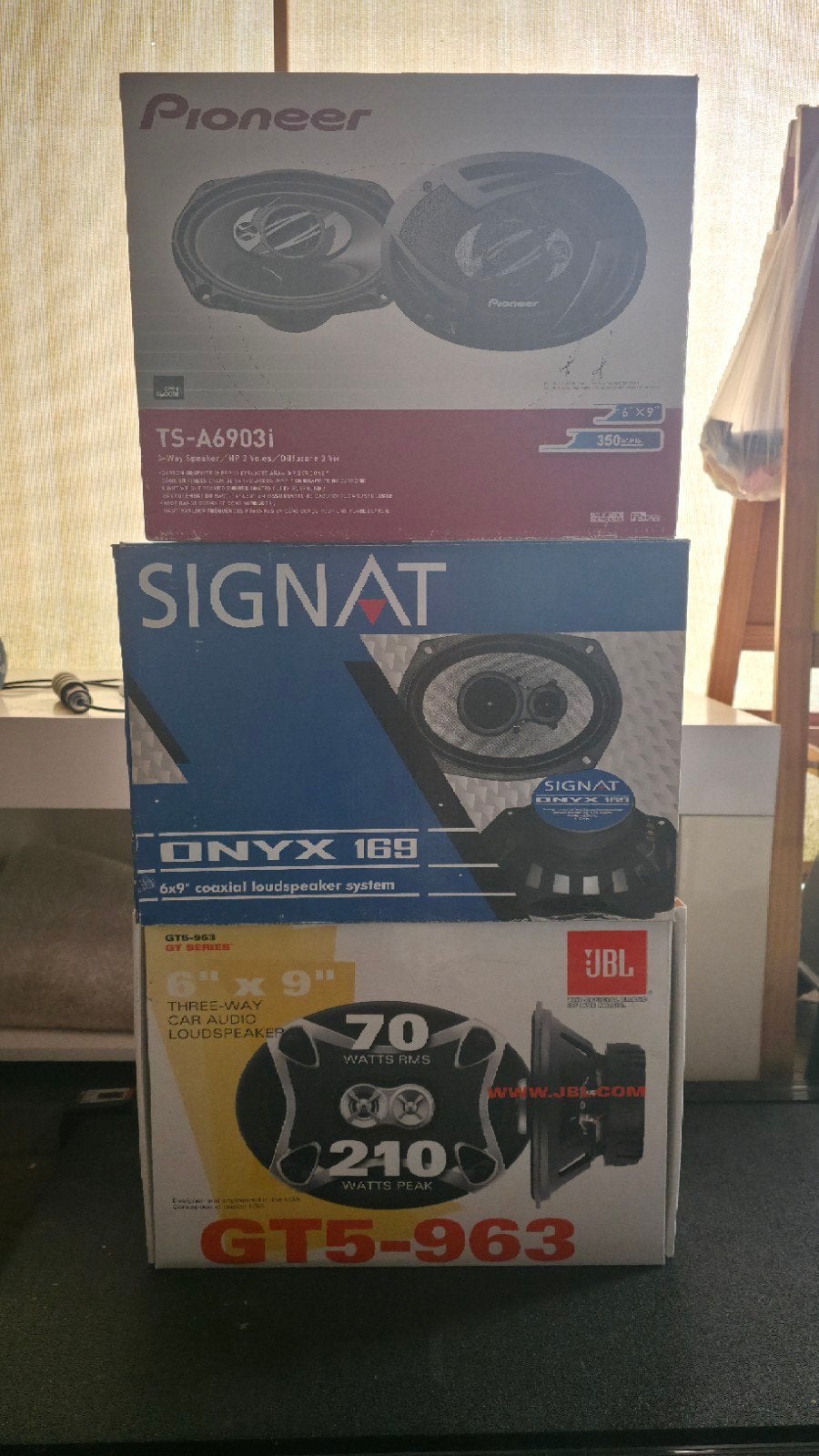 3 x 6x9 speakers NIEUW NIEUW NIEUW, Auto diversen, Autospeakers, Verzenden, Nieuw
