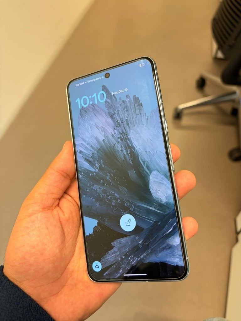 Google Pixel 8 Pro 128 GB Bay (blauw), Ophalen of Verzenden, Gebruikt, Overige typen