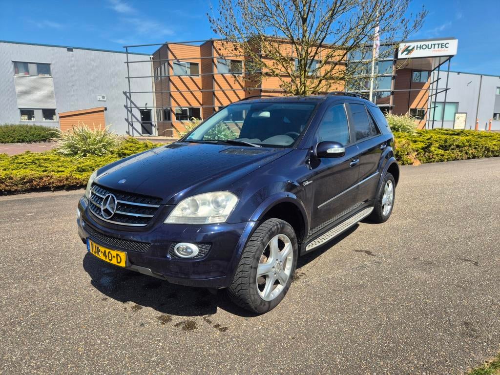 Mercedes benz ml 320cdi 2006 3500kg trekgewicht, Auto's, Automaat, USB, Zwart, 2217 kg