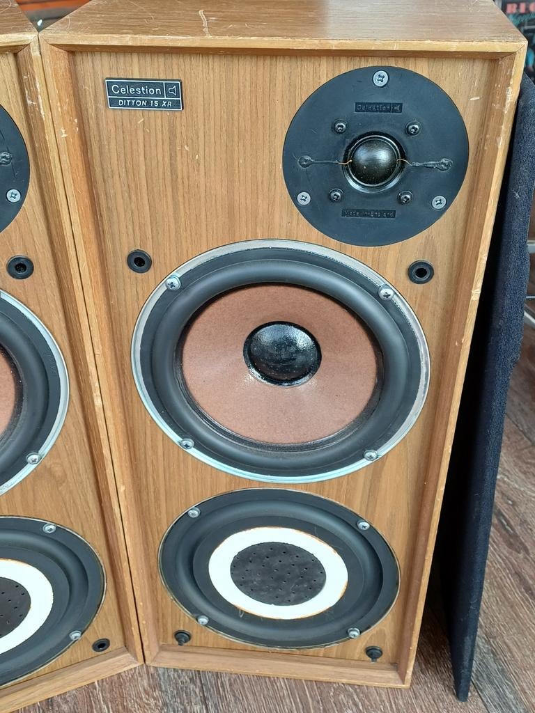 Celestion Ditton XR 15 Luidsprekers uit de jaren '70, Audio, Tv en Foto, Luidsprekers, Ophalen