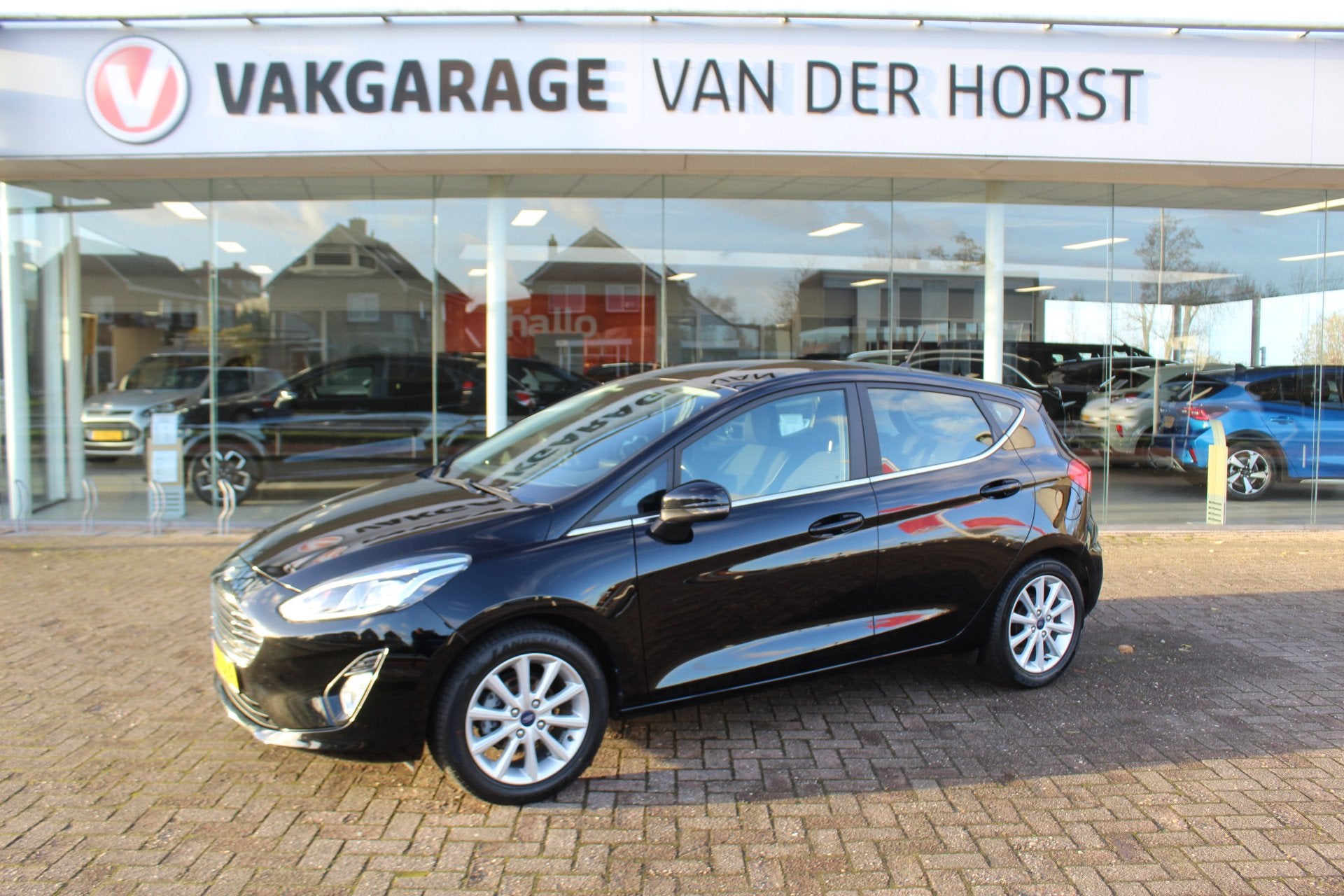 Ford Fiesta 1.0-100pk EcoBoost Titanium 5deurs Mooie en zuin, Voorwielaandrijving, 12 maanden, Gebruikt, 580 kg