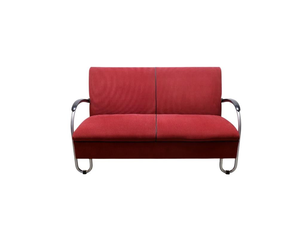Gispen 444 bank, Ophalen, 150 tot 200 cm, 75 tot 100 cm, Rechte bank