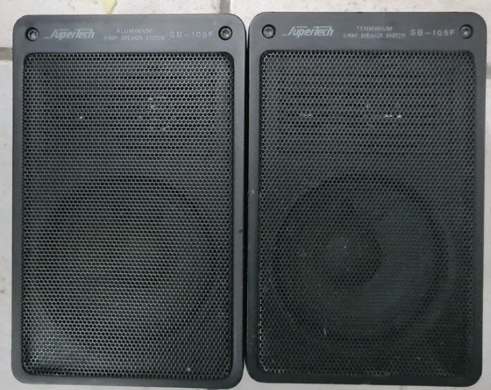 drieweg ALUMINIUM mini-monitoren Supertech-SB105F.