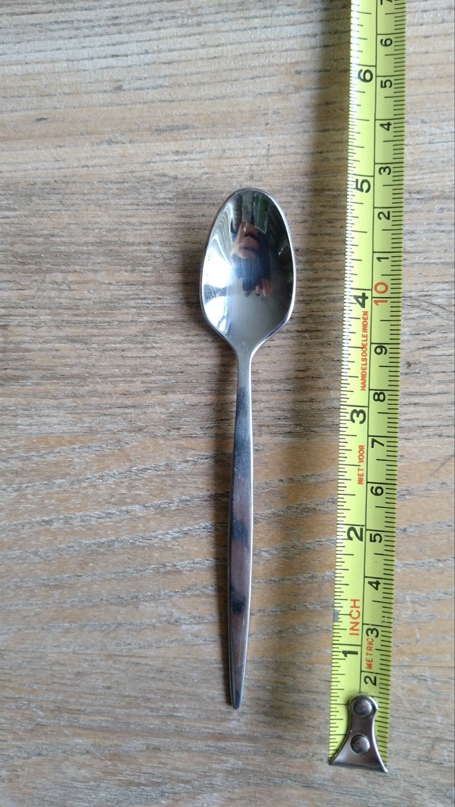 lepel theelepel Karaca 316 elegance, Ophalen of Verzenden, Rvs of Chroom