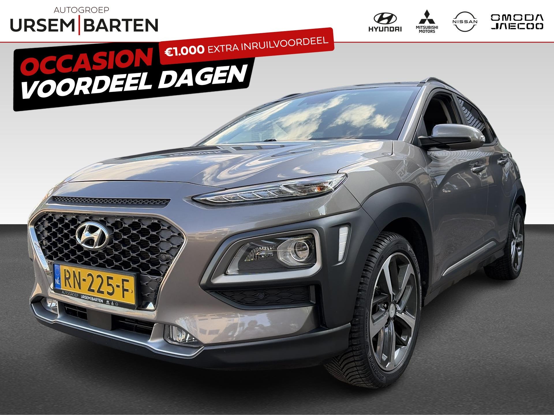 Hyundai KONA 1.0T Premium, Auto's, Gebruikt, Euro 6, Origineel Nederlands, Handgeschakeld
