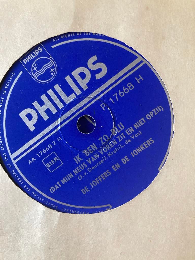 Philips 7 inch single: De Joffers en De Jonkers, Ophalen of Verzenden, Gebruikt, 7 inch