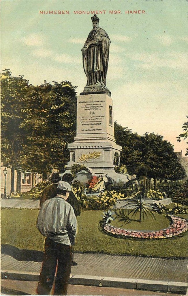 388-213-033 Nijmegen Monument Msr Hamer, Verzenden, Voor 1920, Gelderland