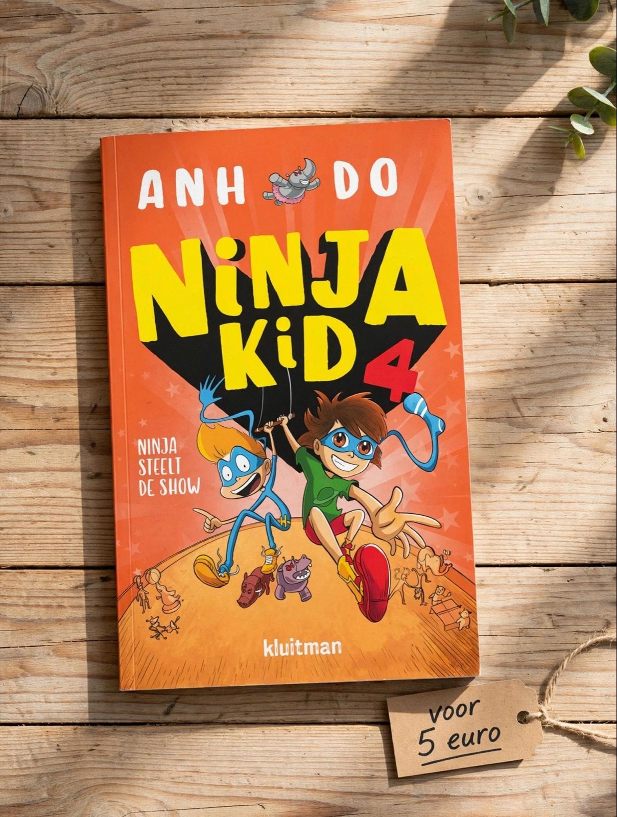Ninja Kid 4: Ninja Steelt de Show - Anh Do, Boeken, Ophalen, Zo goed als nieuw, Fictie