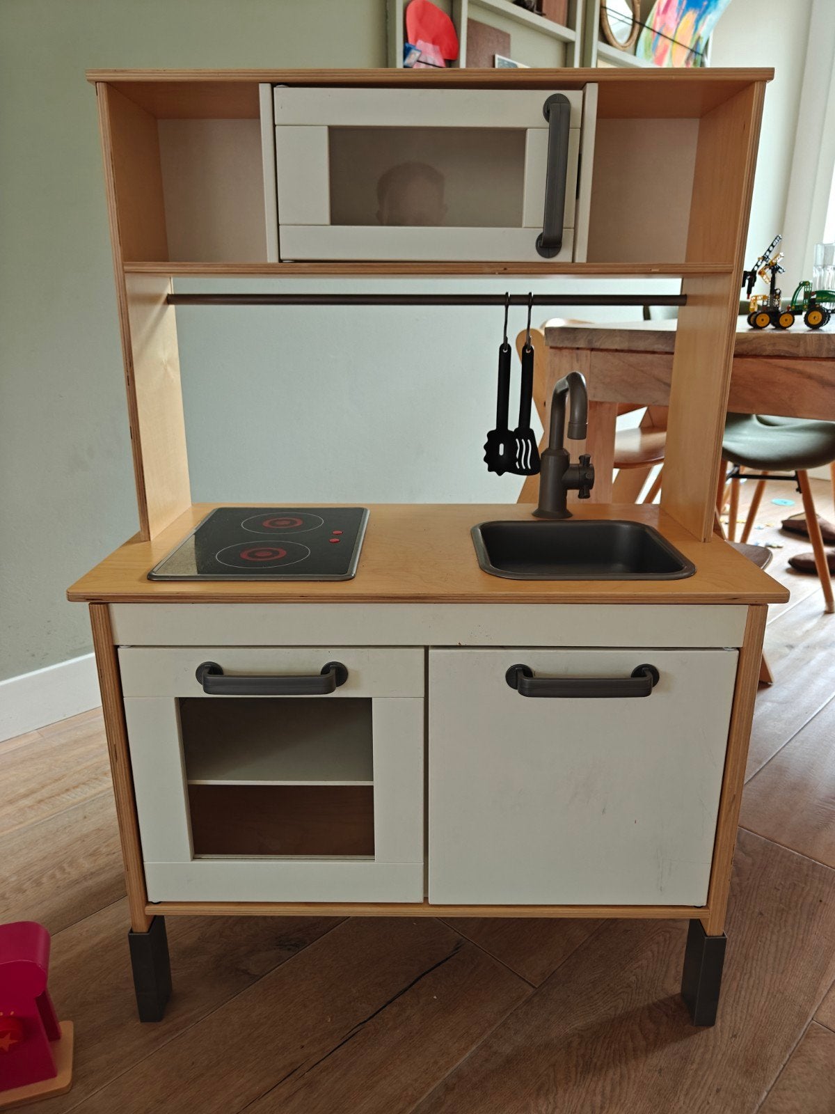 IKEA Speelkeuken met uitgebreide accessoires set, Ophalen, Gebruikt, Hout, Speelkeuken