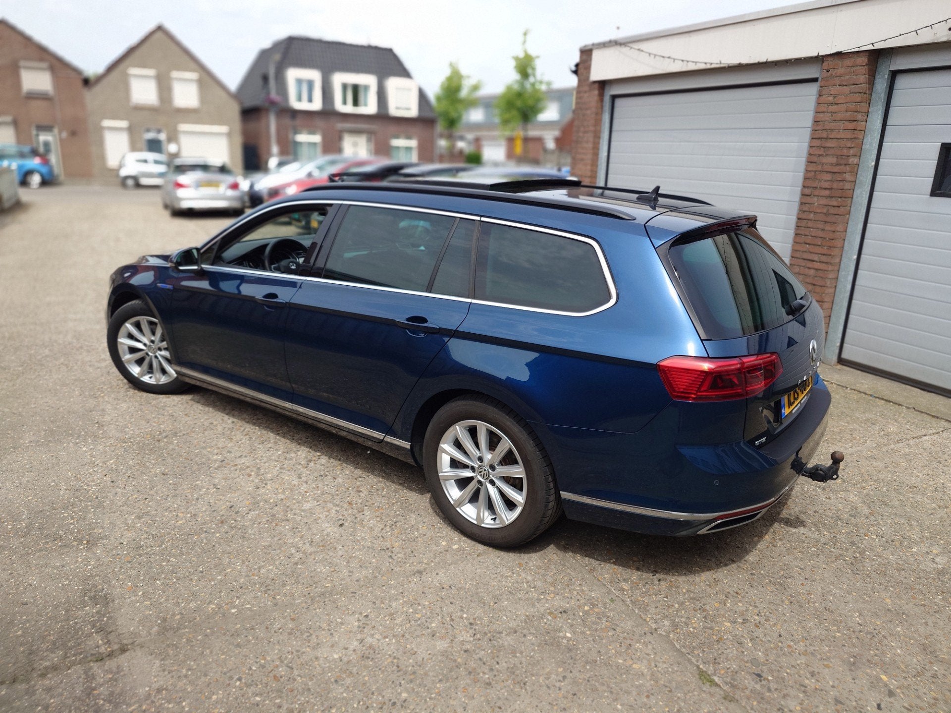 Volkswagen Passat Variant 1.4 TSI PHEV GTE Business Dealer o, Dealer onderhouden, Stof, Blauw, Plug-in hybride