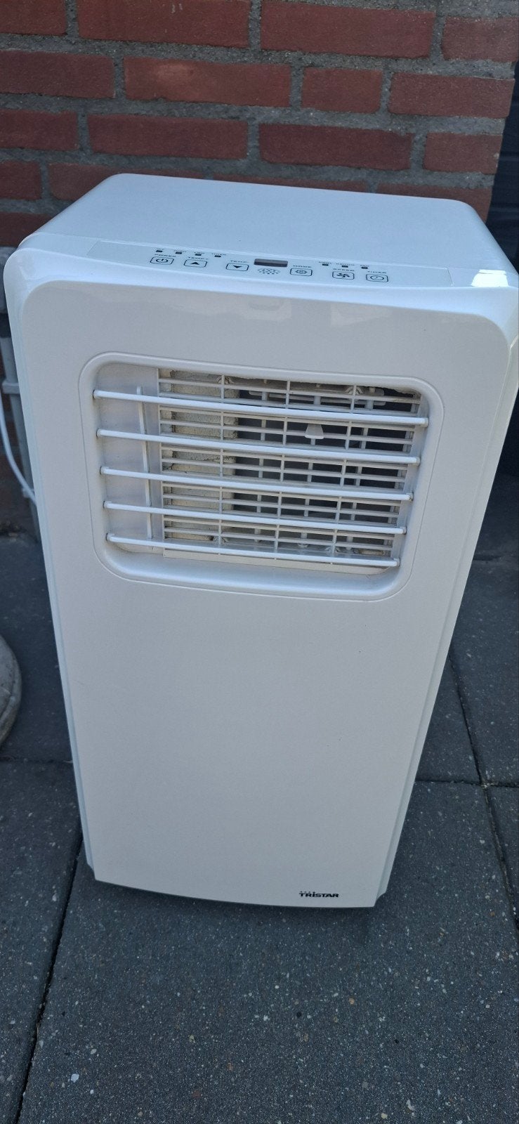 Mobiele airco Tristar 10.500 btu, Ophalen, Timer, 3 snelheden of meer, Zo goed als nieuw