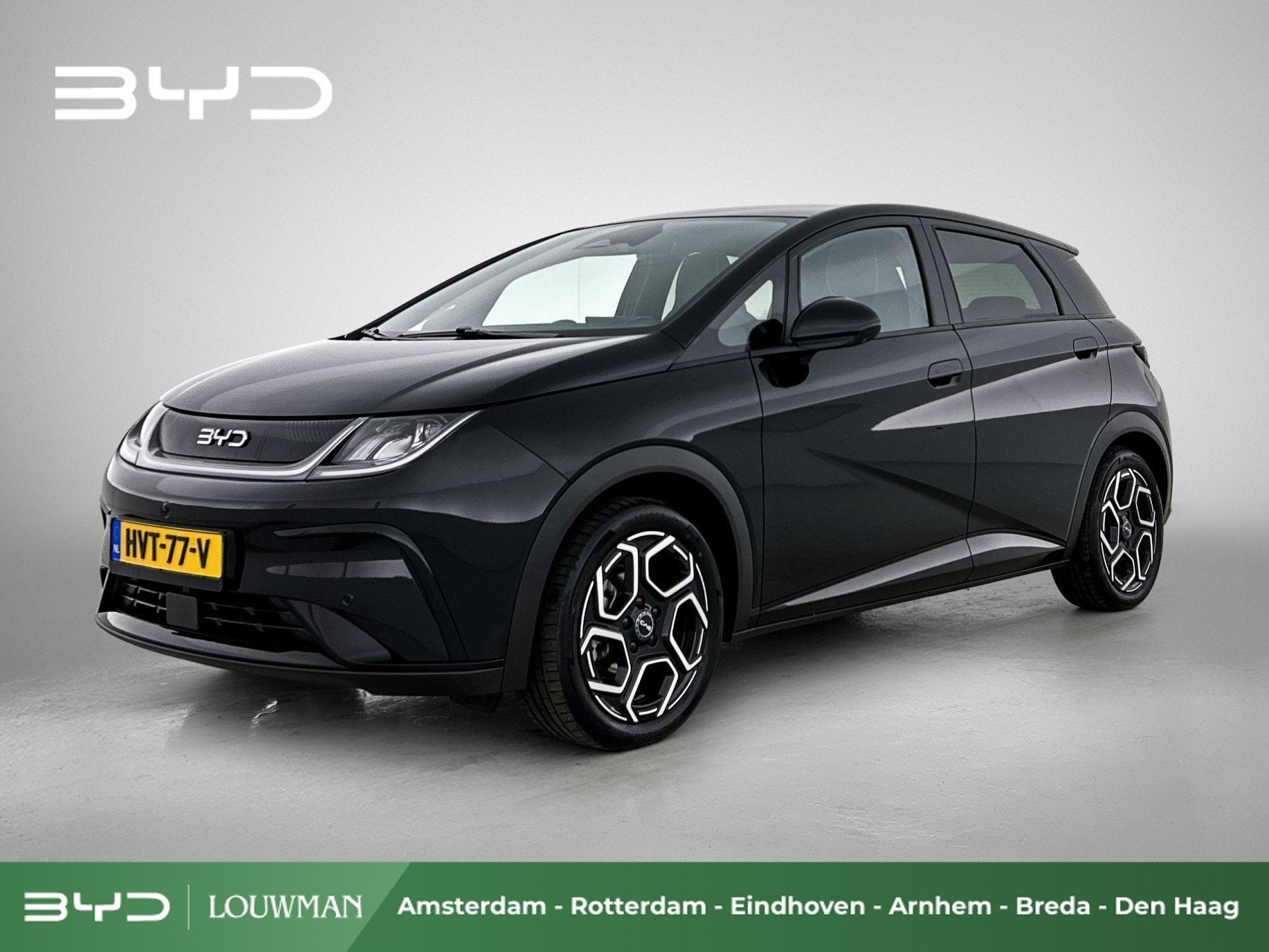 BYD Dolphin Design 60.4 kWh | Facelift | Modeljaar-2025 | Pa, Auto's, BYD, Dolphin, Automatische klimaatregeling, Gebruikt, Zwart