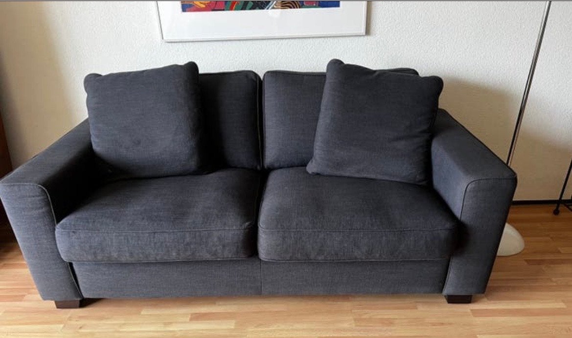 Bankstel, Ophalen, Gebruikt, 150 tot 200 cm, Tweepersoons