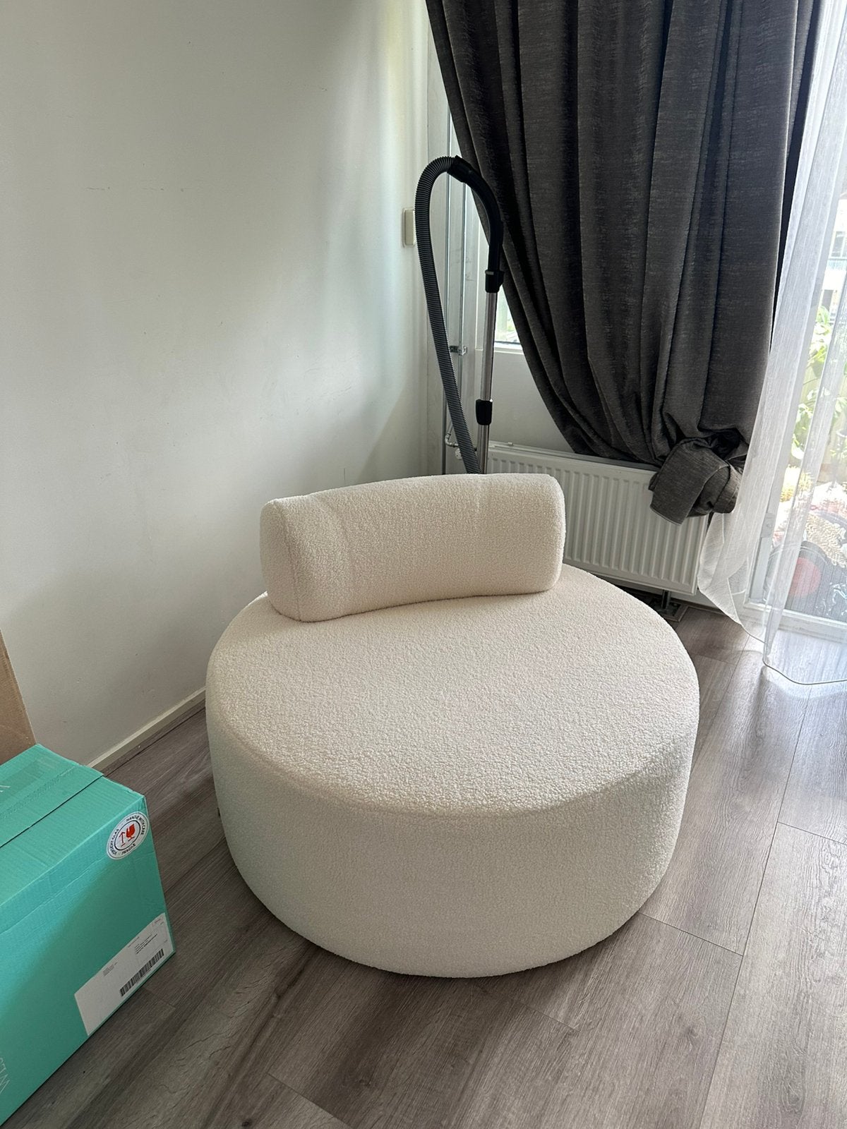 Naroa Naroa - Schapenvacht fauteuil, Eenpersoons, 75 tot 100 cm, Ophalen of Verzenden, Zo goed als nieuw