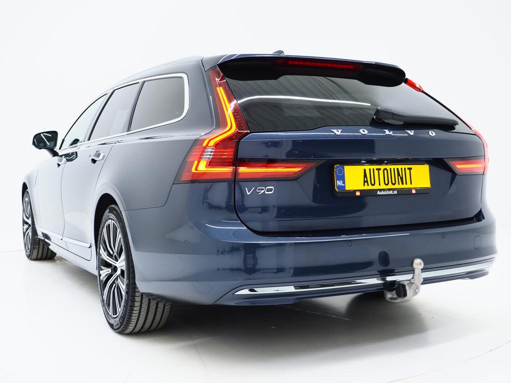 Volvo V90 2.0 T8 Recharge AWD Inscription | Panoramadak | Ma, Automaat, 4 cilinders, Blauw, Hybride Elektrisch/Benzine
