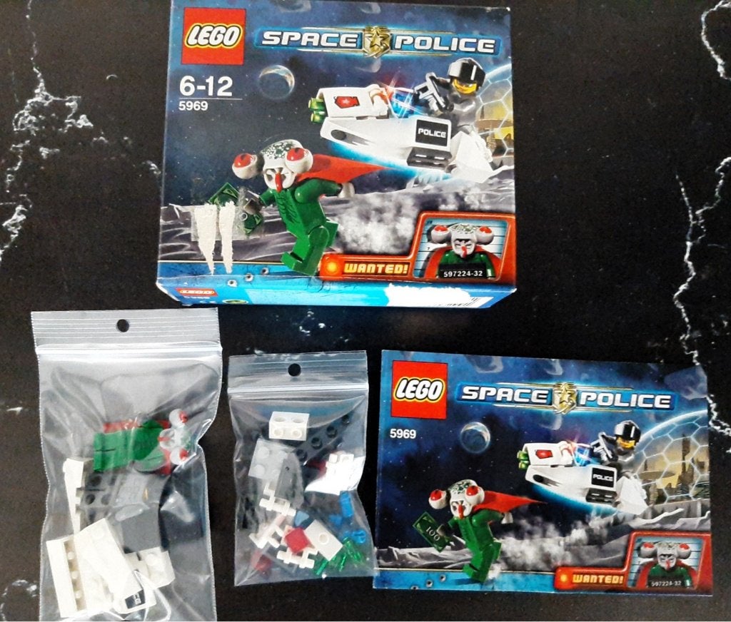 Lego 'Space Police' nummer 5969, Compleet, Lego, Ophalen of Verzenden, Zo goed als nieuw